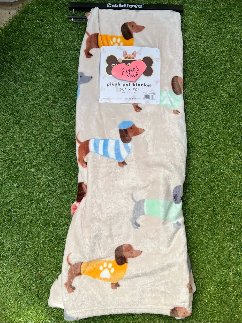 Dachshund Doxie Pet Blanket